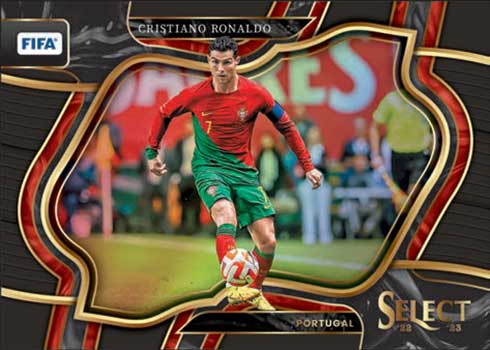 2022-23 Panini Select FIFA Field Level Black Cristiano Ronaldo