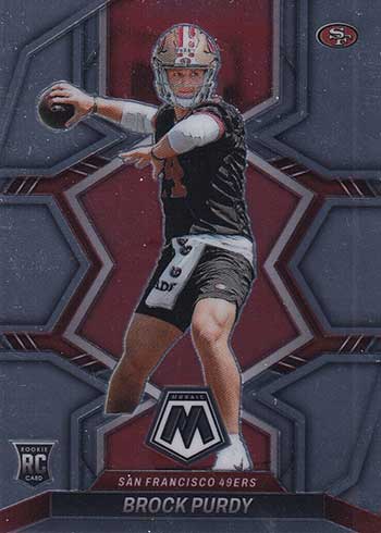 2022 Panini Mosaic Brock Purdy Rookie Card