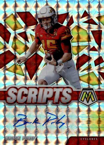 2023 Panini Mosaic Draft Picks BROCK PURDY 49ers Iowa State RED Prizm 93/99