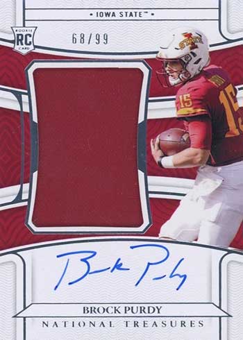 Brock Purdy Rookie Card Guide, Autographs and Collegiate Cards