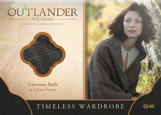 2023 Cryptozoic Outlander Season 5 Wardrobe Card