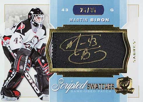 Miroslav Satan autographed Hockey Card (Buffalo Sabres) 2003