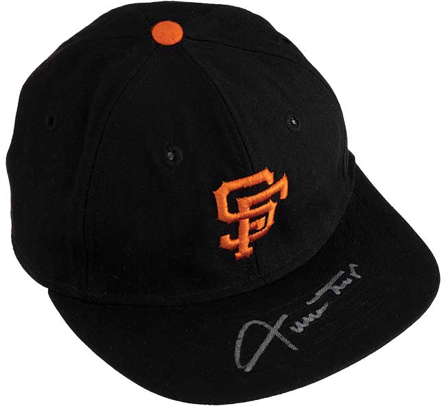 Autographed MLB Hat Cap Cleveland Indians 4 Signatures Size 6 3/4