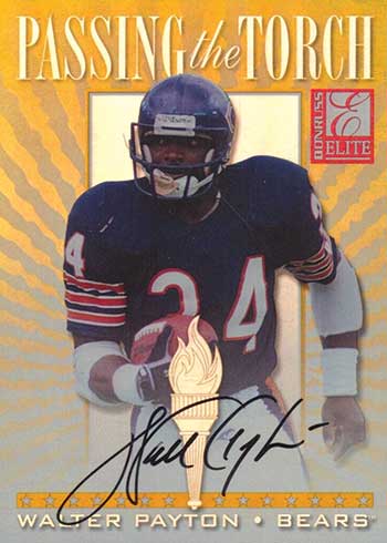 RARE Authentic Walter Payton Gale Sayers Original Signed Autograph