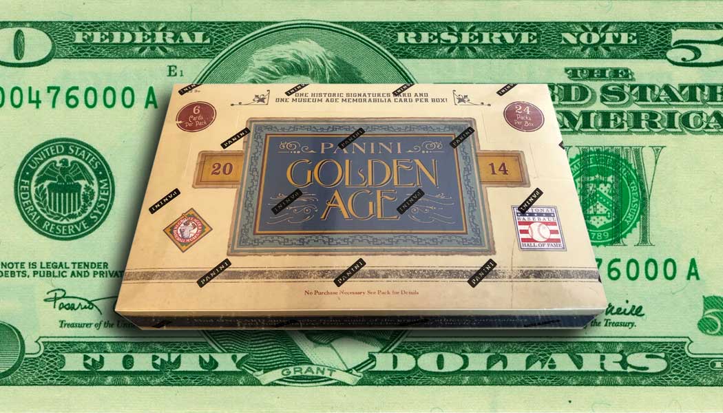 2014 Panini Golden Age Hobby Pack - Factory Sealed 6-Card Pack Featuring Historic Autos