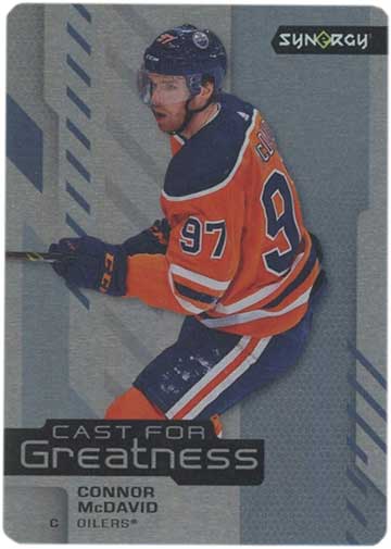 2021-22 Upper Deck Synergy Hockey Cast for Greatness Connor McDavid