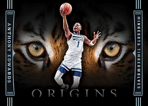 2022-23 Panini Origins Basketball Tiger Eyes Anthony Edwards