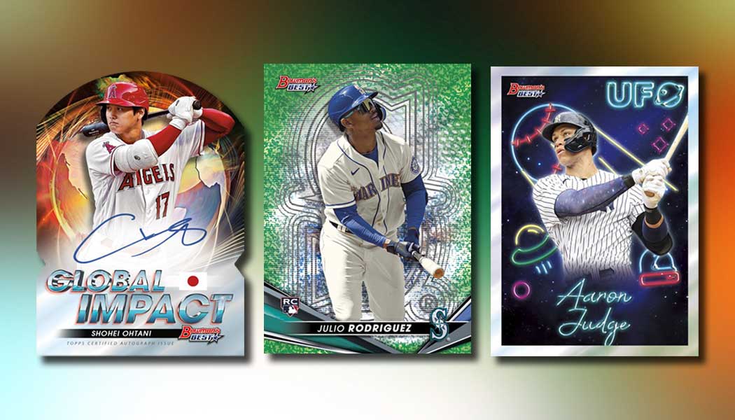 2022 Bowman's Best Baseball Checklist, Team Set Lists, Box Info