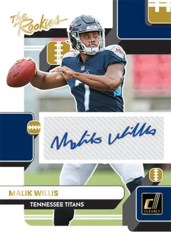 : Christian Watson 2022 Panini Clearly Donruss Rated