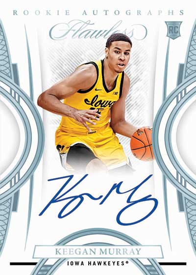 2022 Panini Flawless Collegiate Basketball Checklist, Box Info