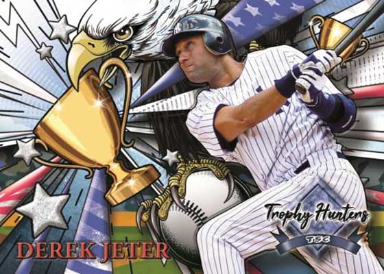 2022 Topps Stadium Club Chrome Baseball Trophy Hunters Derek Jeter
