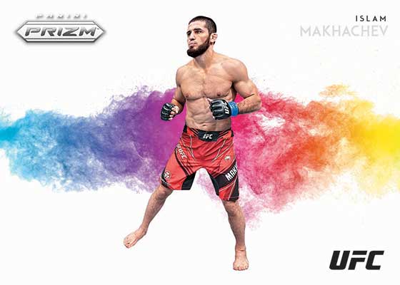 2023 Panini Prizm UFC Color Blast Islam Makhachev
