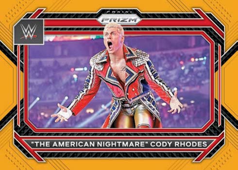 2023 Panini Prizm WWE Gold Prizms Cody Rhodes