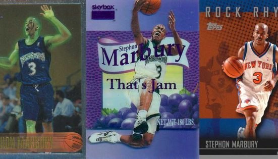 skybox 3D's stephon marbury NBAカード skybox 3D's stephon marbury NBAカード