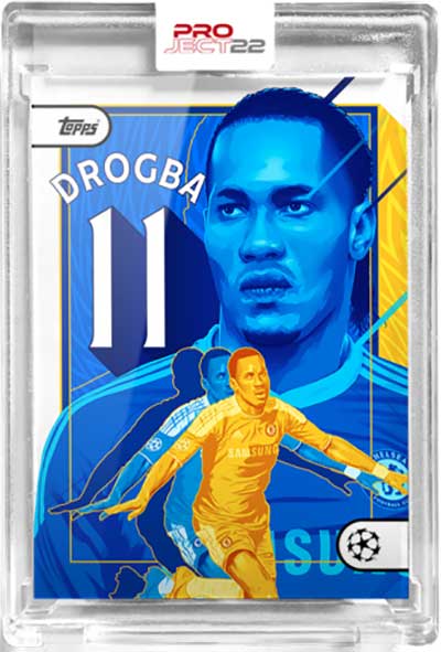Topps Project22 Didier Drogba by Doaly