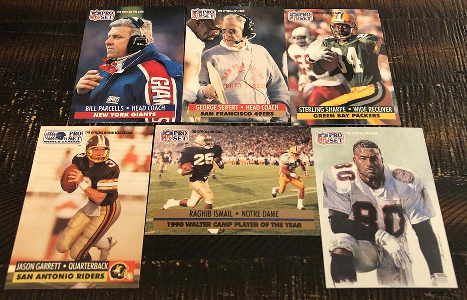 1991 Pro Set WLAF World League Football Cards Complete Your Set U