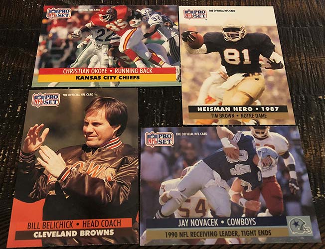 1991 Pro Set Series 1 Football Wax Box