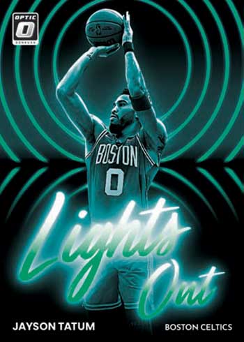 2022-23 Donruss Optic Basketball Lights Out Jayson Tatum