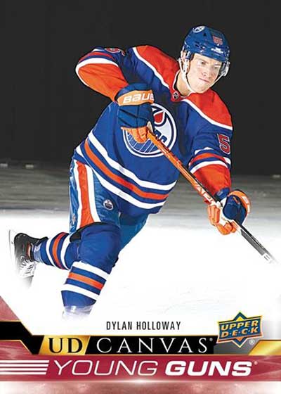 2022-23 Upper Deck Series 2 Hockey Lunch Box Legends UD Canvas Dylan Holloway