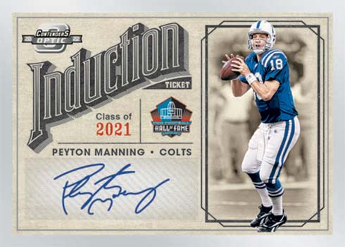 2022 Jonathan Taylor Panini Contenders Winning Ticket Insert Colts