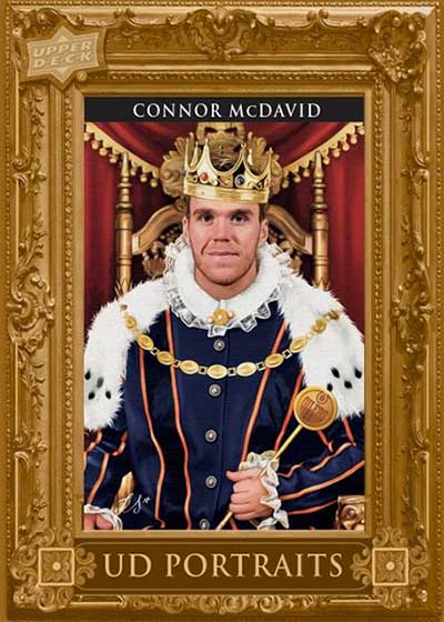 2022-23 Upper Deck Series 1 Hockey UD Portraits Connor McDavid