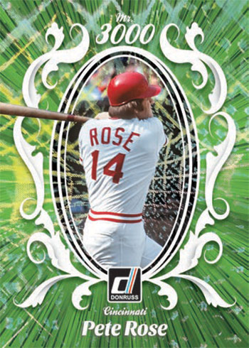2023 Donruss Baseball Mr 3000 Pete Rose