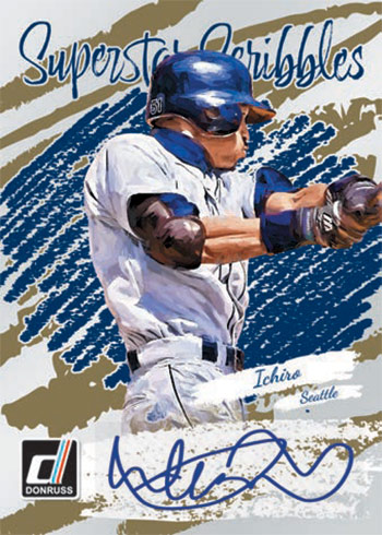 2023 Donruss Baseball Superstar Scribbles Ichiro