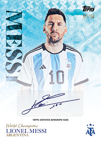 2023 Topps Argentina World Champions Checklist, Box Set Info