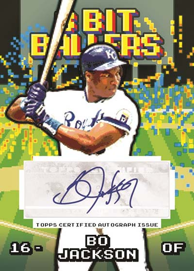 2023 Topps Big League Baseball 8-bit Ballers Autographs Bo Jackson
