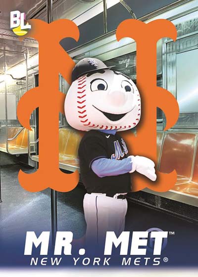 2023 Topps Big League Baseball Mascots Mr. Met
