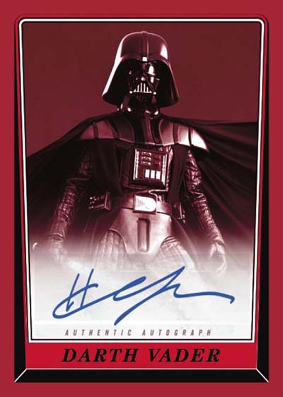 2023 Topps Star Wars Signature Series Autographs Red Hayden Christensen