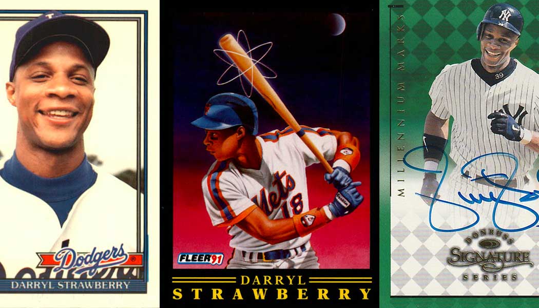 10 Career-Defining Darryl Strawberry Baseball Cards