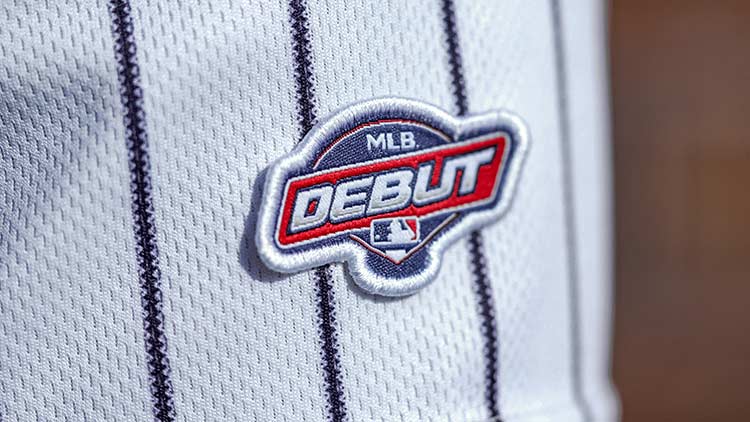 MLB Debut' patch makes way to diamond