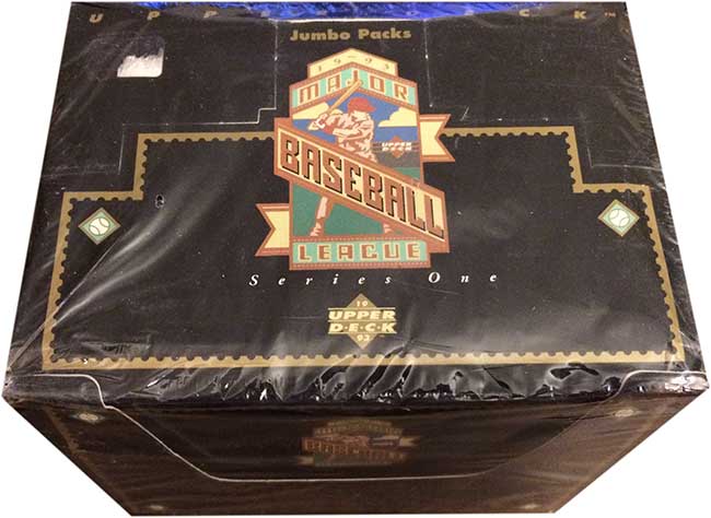 1993 Upper Deck Series 1 Baseball Jumbo Box Break, Review