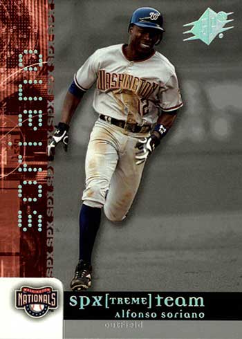 1999 BOWMAN CHROME #350 Alfonso Soriano RC Rookie Card SGC