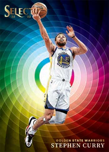 2022-23 Panini Select Basketball Color Wheel Stephen Curry