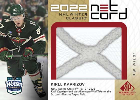 Kirill Kaprizov Signed Wild 2022 Winter Classic Jersey (Beckett)