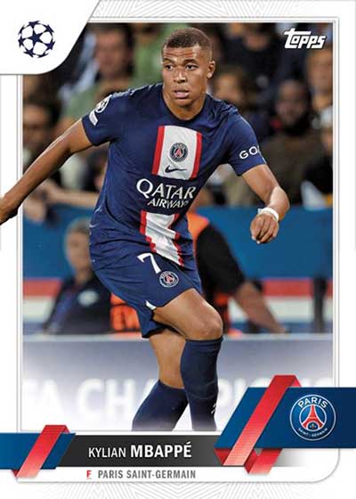 2022/23 Topps UEFA Superstars Soccer 9-Pack Blaster Box