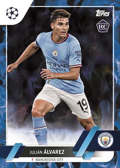 Phil Foden LE BLUE limited edition match attax 21/22 football