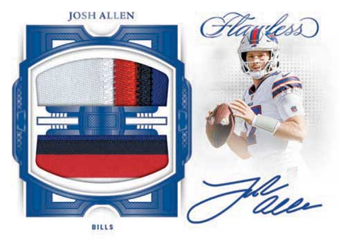 2022 Panini Flawless Football Checklist, Team Set Lists, Box Info