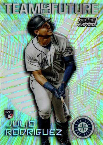  2022 Stadium Club Chrome X-Fractor #224 Mike