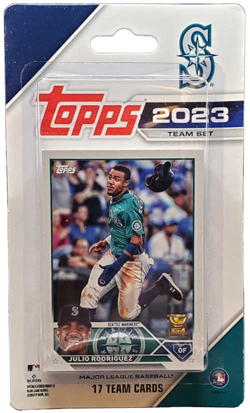 Miami Marlins 2023 Topps Factory Sealed 17 Card Team Set with Rookie Cards  Plus
