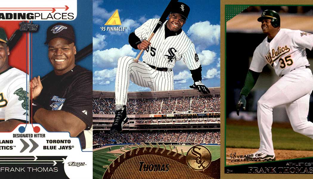 10 CareerDefining Frank Thomas Baseball Cards Instant PC Beckett News