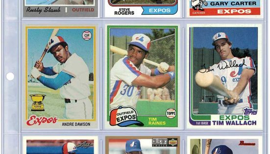 Pick Your Year: 1980 To 2005 Topps Montreal Expos Baseball Team Card Sets - Vintage MLB Trading Cards