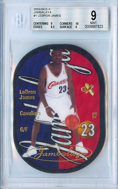LeBron James 1-Of-1 Autographed Rookie Card Hits Auction Block
