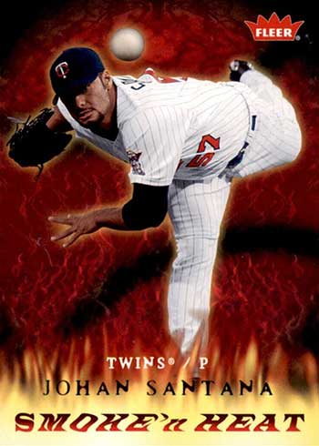 Johan Santana CY Card 2005 Topps Black #713