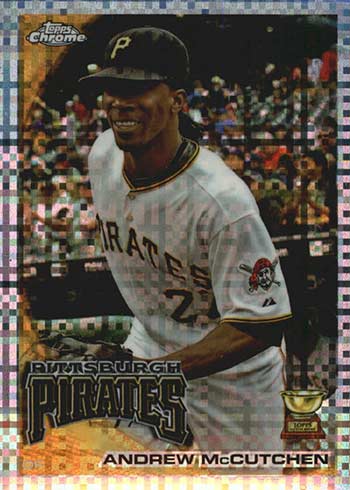 2010 Topps Chrome #35 Andrew McCutchen Rookie Cup