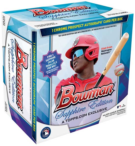 2023 Bowman Sapphire Baseball Box