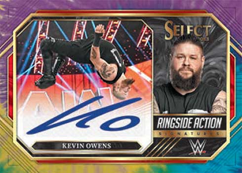 2023 Panini Select WWE Ringside Action Signatures Kevin Owens