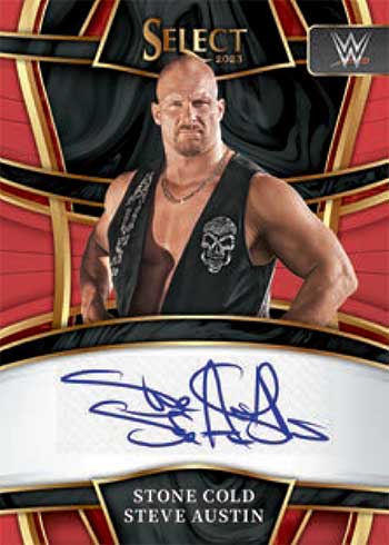 2023 Panini Select WWE Legendary Signatures Stone Cold Steve Austin